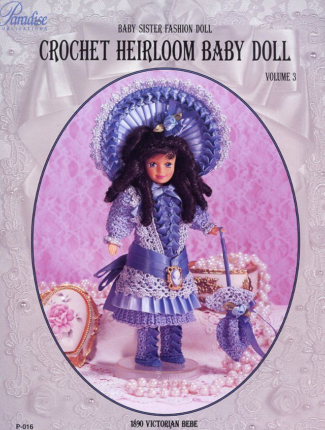 sister ideas for crochet gift PATTERN Sister Barbie's Doll Contemporary  Paradise Crochet  Patterns