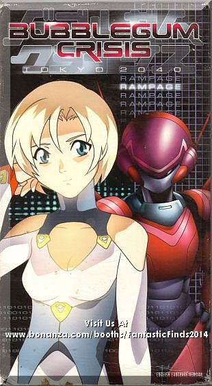 Vhs Bubblegum Crisis Tokyo 40 Vol 4 And 23 Similar Items