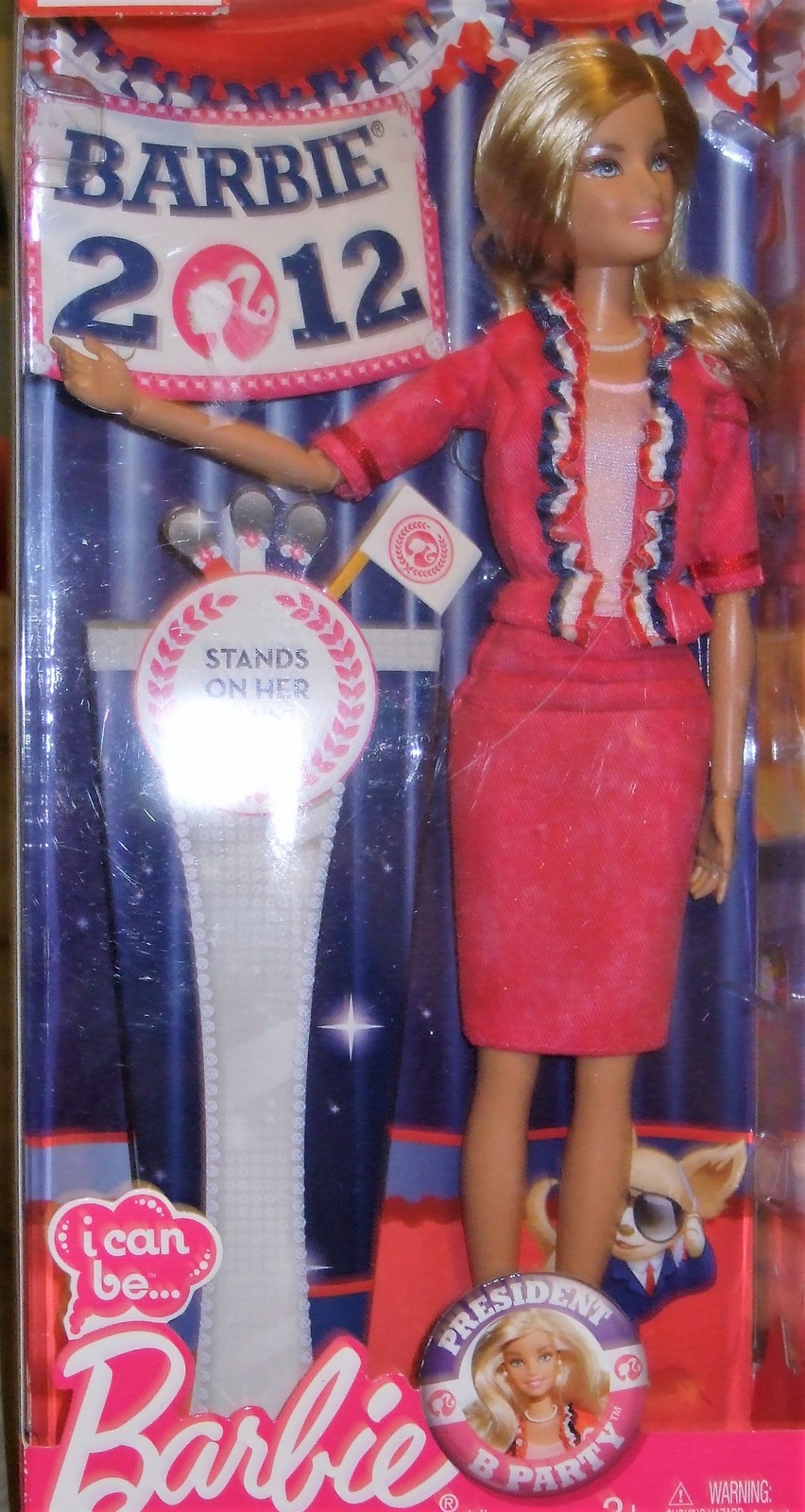 barbie for president doll