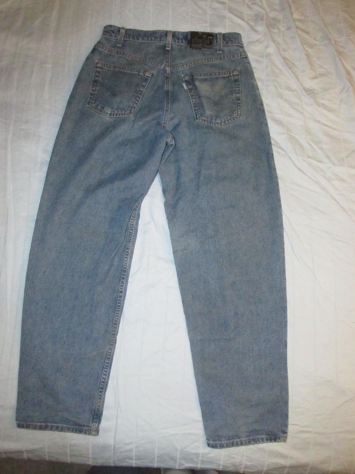 Levi's SilverTab Baggy Loose Jeans 30x32 Medium Blue Denim Silver Tab ...
