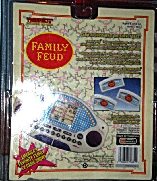 family feud handheld game