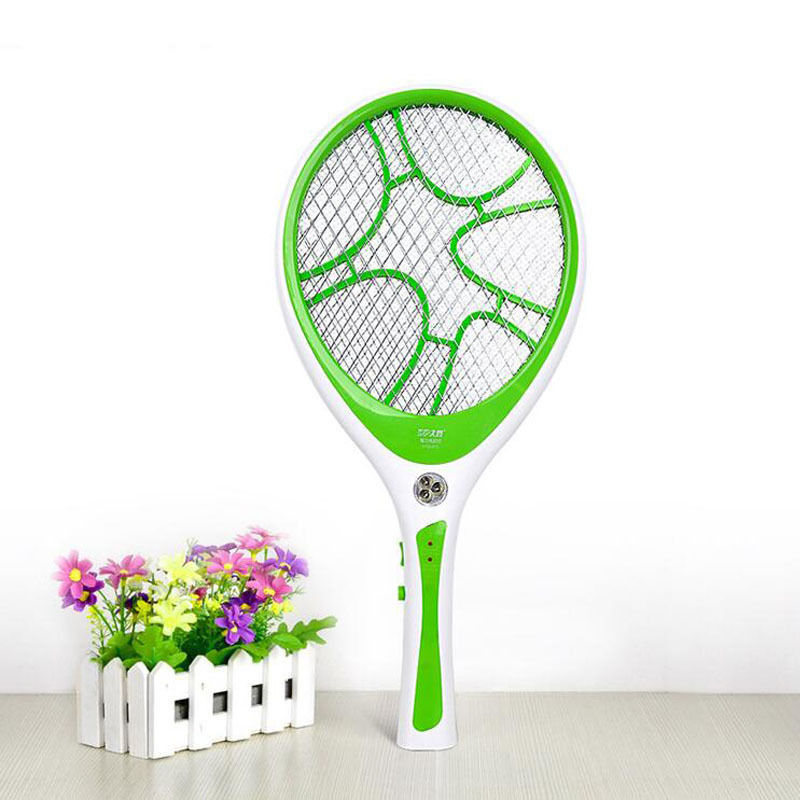 Rechargeable Electric Insect Bug Racket Bat Killer Mosquito Zapper