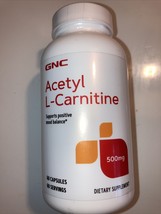 GNC Acetyl-L-Carnitine 500mg, 60 Capsules - $12.56