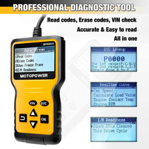 MP69033 Car OBD2 Scanner Code Reader Engine Fault Code Reader Scanner CAN Diagno image 4