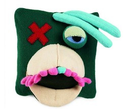 Manhattan Toy Stanley Kreecher Pillow Green Monster - $22.80