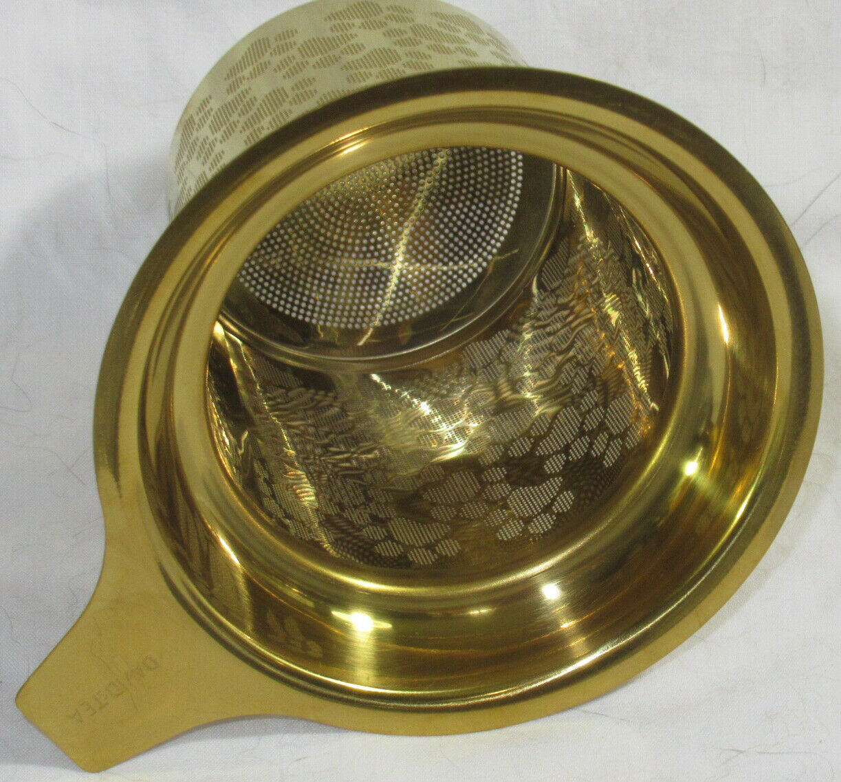 Davids Tea Dark Matte Gold & Pet Paw Prints and similar items