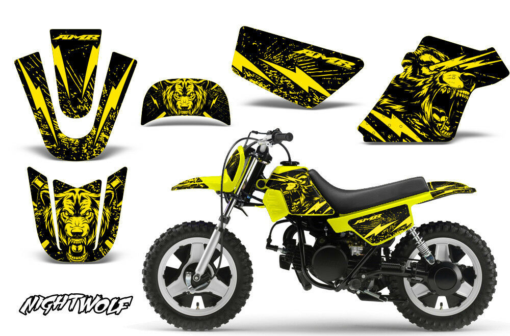 Yamaha PW50 Dirt Bike Graphic Sticker Kit Decal Wrap MX 19902018