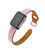 Pink Leather Apple Watch Band 38MM / 40MM / 41MM (for small wrist) - $31.99