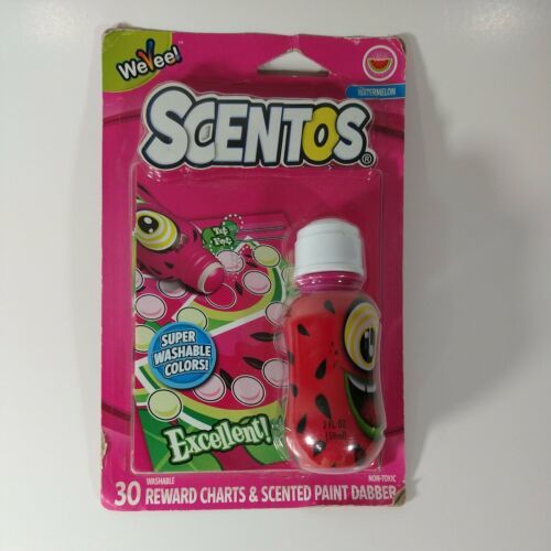 Scentos Markers 30 Reward Charts And Scented Paint Dabber Watermelon