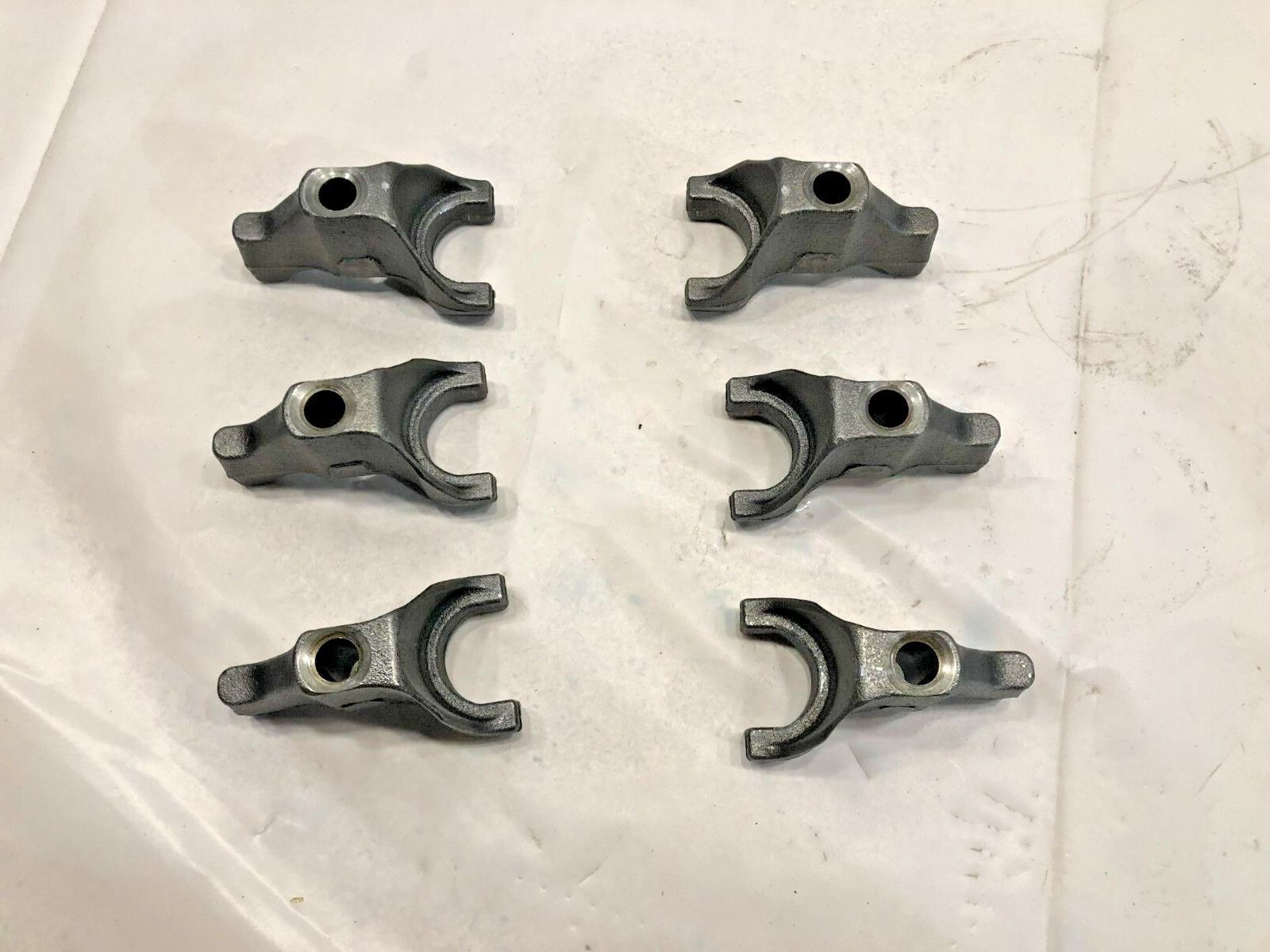 SET of 6 DETROIT SERIES 60 14.0L DIESEL FUEL INJECTOR HOLD DOWN CLAMPS