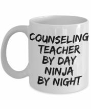 Counseling Teacher By Day Ninja By Night Mug Funny Gift Idea For Novelty Gag Cof - $16.80+