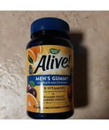 Nature’s Way Alive! Men’s Gummy Multivitamin, B-Vitamins Fruit Flavor EX... - $12.99