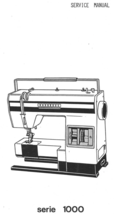 Elna 1000 SERVICE manual sewing machine Hard Copy - $14.99