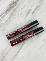 2 Nyx Professional Makeup Liquid Suede Lscl 03 Cherry Skies Free Shipping! - $12.01