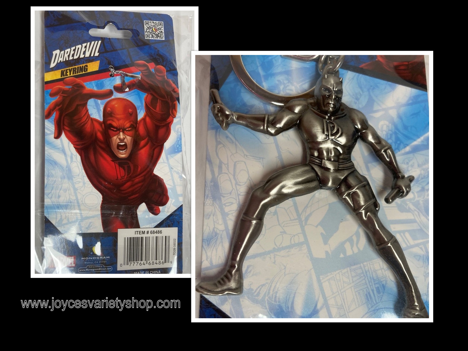Primary image for Marvel Dare Devil Key Ring Metal 2"