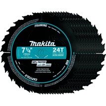 Makita A-94530-10 7-1/4&quot; 24T Carbide-Tipped Ultra-Coated Circular Saw Bl... - $108.99