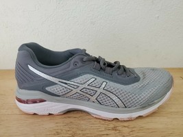 Asics GT-2000 6 Womens Size 10 Gray Running Athletic Shoes Sneakers T855N - $47.36