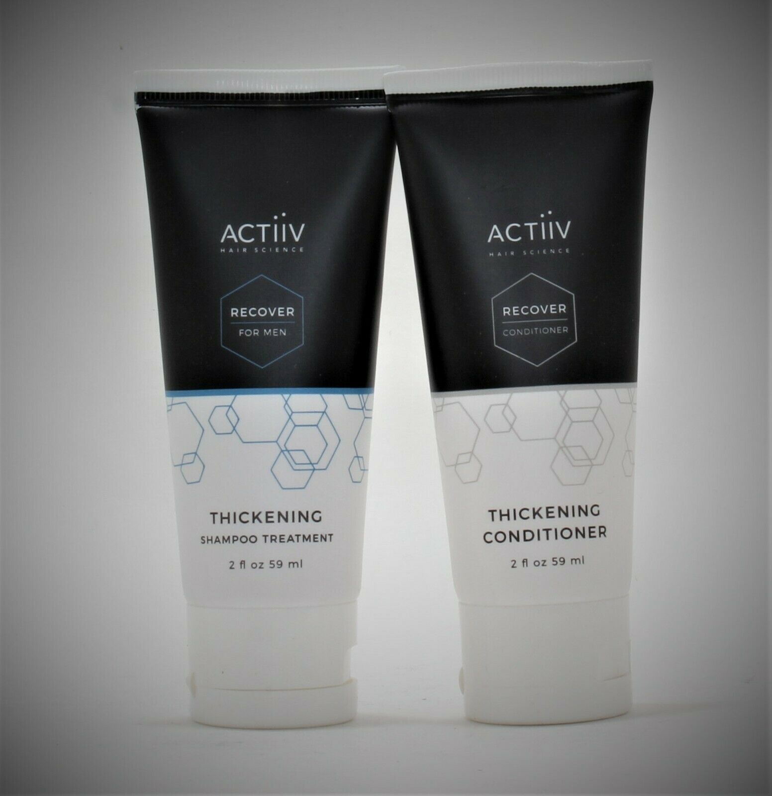 ACTiiV Hair Science Recover for Men Shampoo & Conditioner 2 Oz Duo
