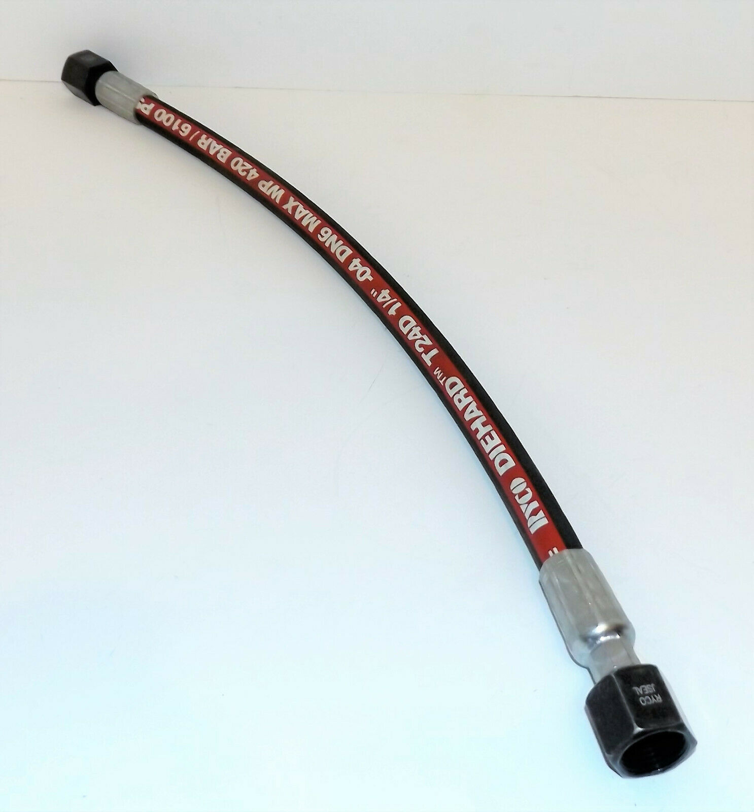 NEW! Ryco Diehard T24D 1/4" x 23" Fras Abrasion Hydraulic Hose 6100 PSI