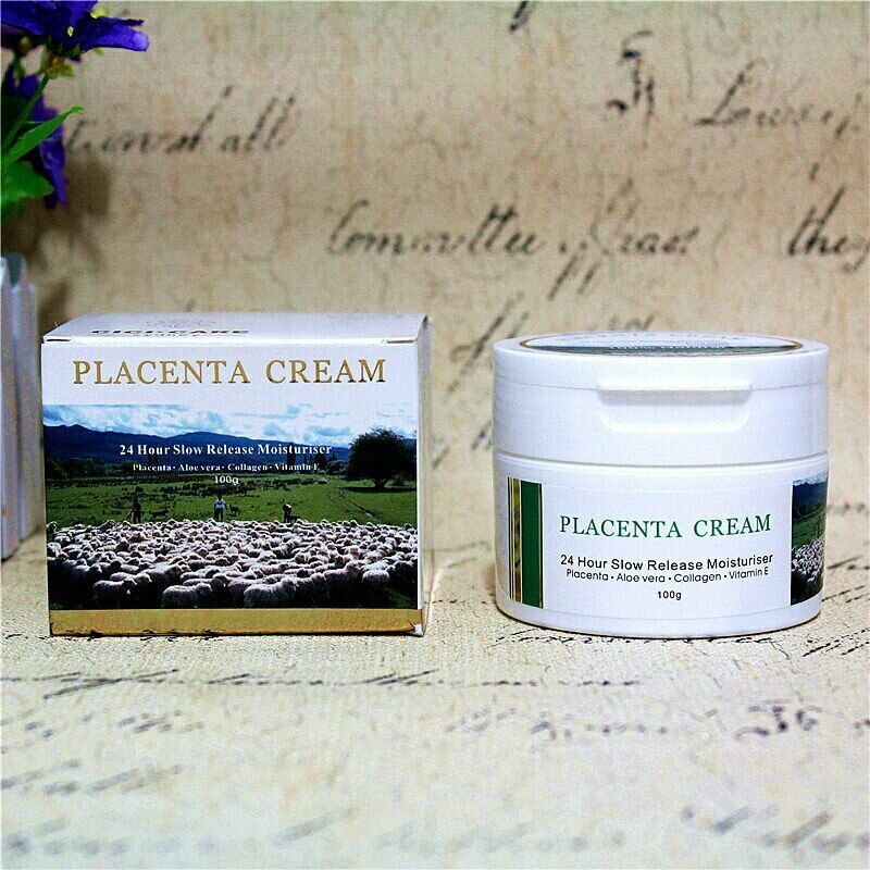 CiciCare Original Placenta Extract Moisturizer Cream Nongreasy Face Day Cream Moisturizers