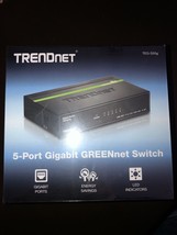TRENDnet 5-Port Unmanaged Gigabit GREENnet Desktop Metal Switch, Etherne... - $17.59