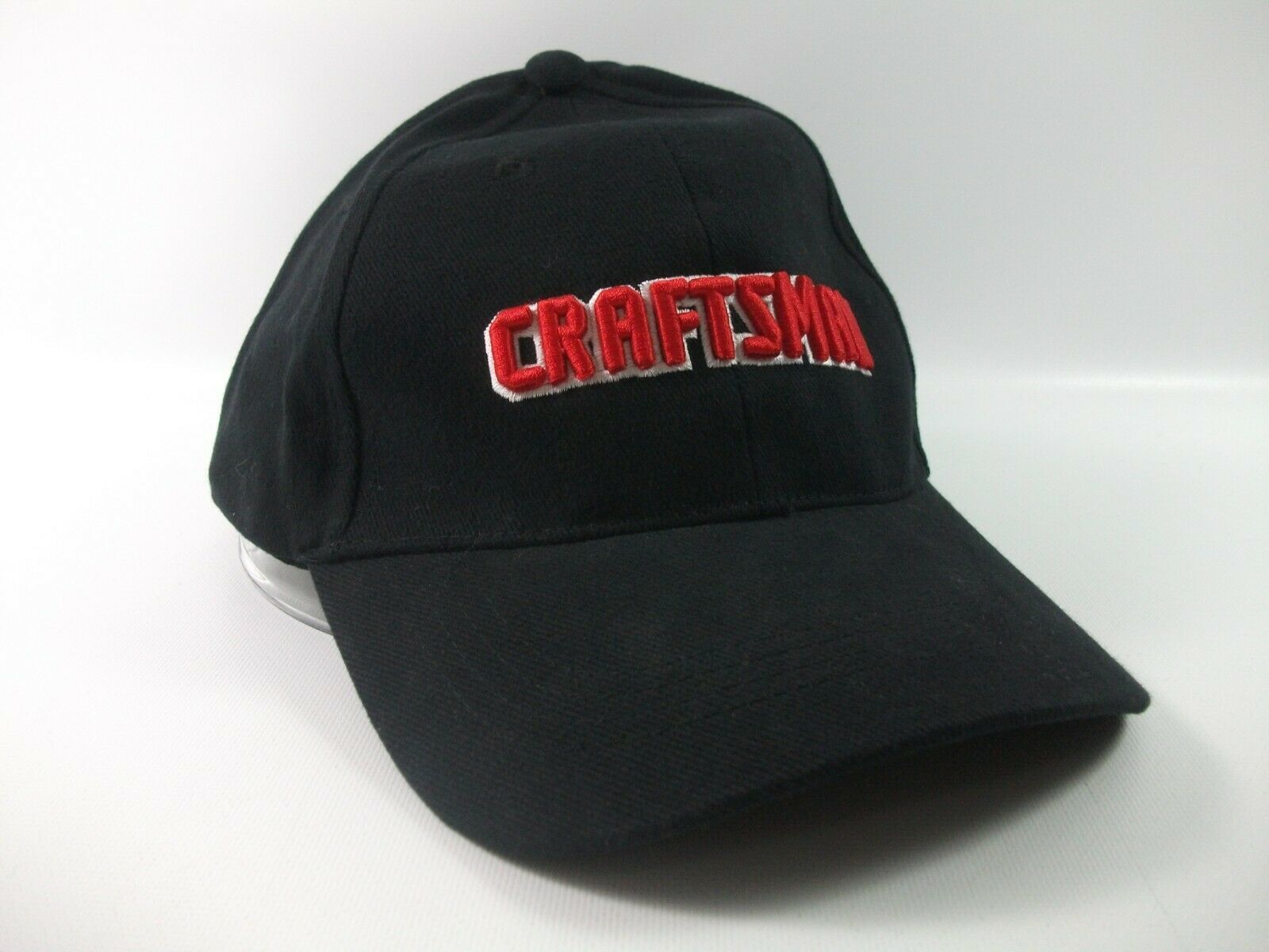 Craftsman Hat Black Hook Loop Baseball Cap - Hats