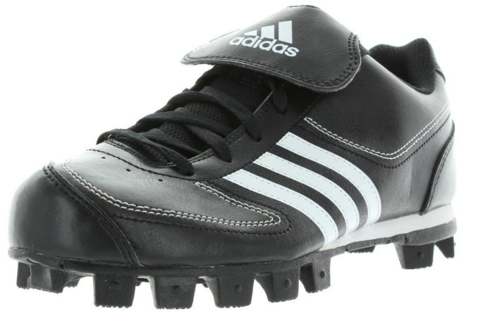 white and gold adidas baseball cleats