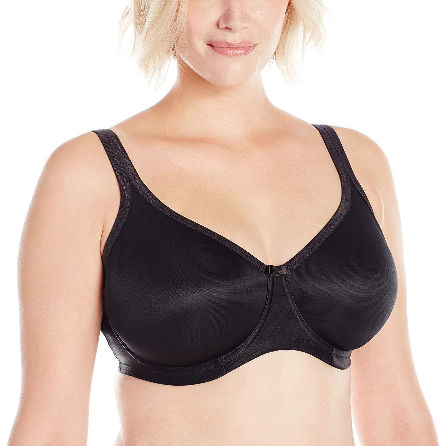 ELOMI Black Smoothing Seamless Bra, US 36H, UK 36FF, NWOT Bras & Bra Sets