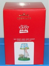 Hallmark 2021 Disney Toy Story BO PEEP AND HER SHEEP Magic Ornament Lamp... - $44.90