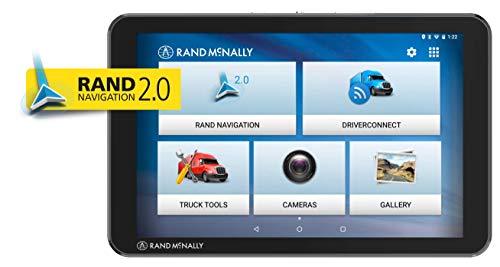 Rand McNally TND Tablet 85 8-inch GPS Truck Navigator with Built-in Dash Cam, Ea