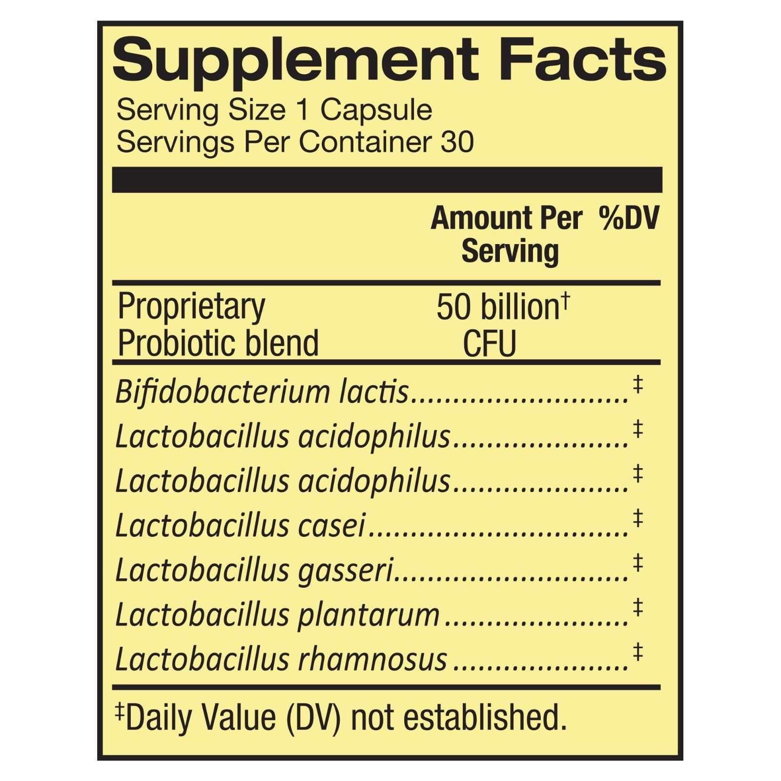 Spring Valley Women�s Total Care Probiotic, 30 Count