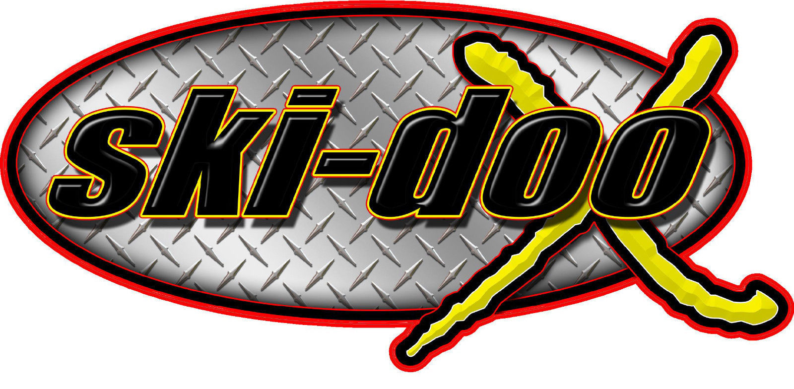 Ski doo X, snowmobile, trailer, X graphics, Decal, sticker - Graphics ...