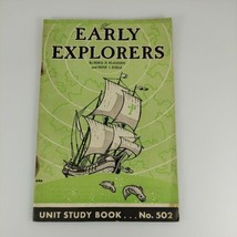 Early Explorers, Doris D. Klaussen &amp; Irene I. Eisele, Unit Study Book 50... - $12.99