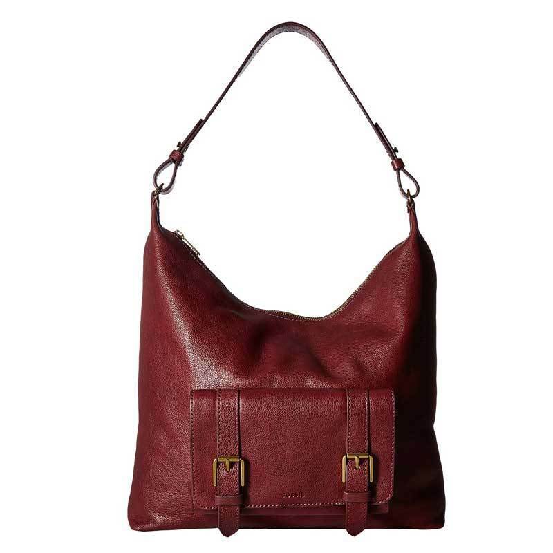 New Fossil Women's Cleo Leather Hobo Bags Variety Colors