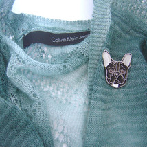 Brooch FRENCH BULLDOG - $21.51