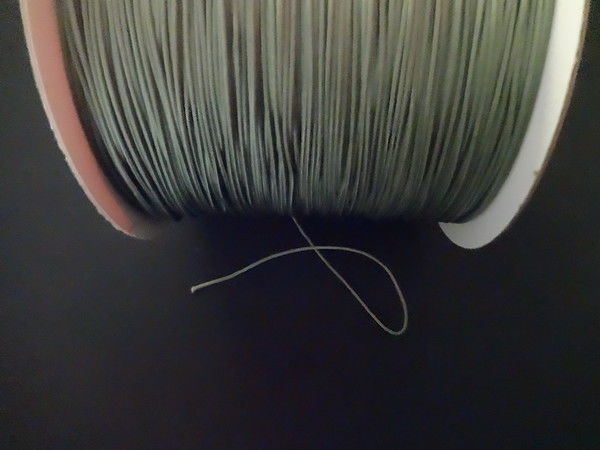 60 FEET:1.8 MM CHAR BROWN LIFT CORD for ROMAN/PLEATED shade & HORIZONTAL blind