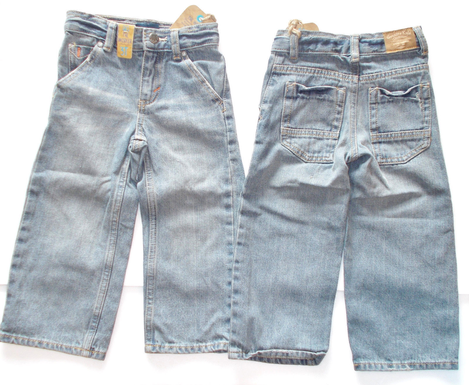 GENUINE KIDS FROM OSHKOSH Boys Knit Cargo SHORTS SIZE-3T NEW