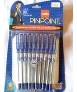 10 X 10 X Cello Pinpoint Fine Write Ball Point Pen Blue Ink 0.5 Mm Tip - $52.50
