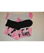 Breast Cancer 3 pack  Sock Size 9-11 NWT Fight Camo  - $6.74