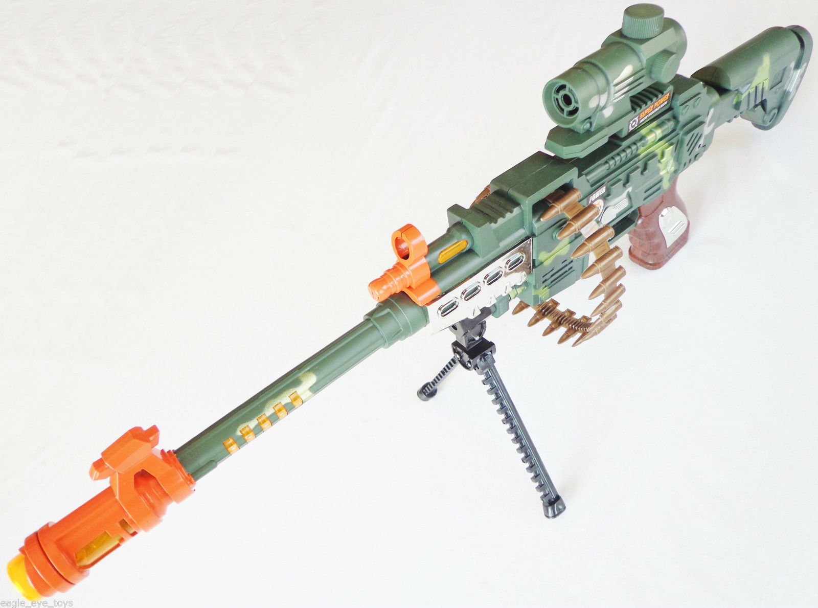 Toy Guns Electronic Toy LMG Machine Gun w/ and 50 similar items