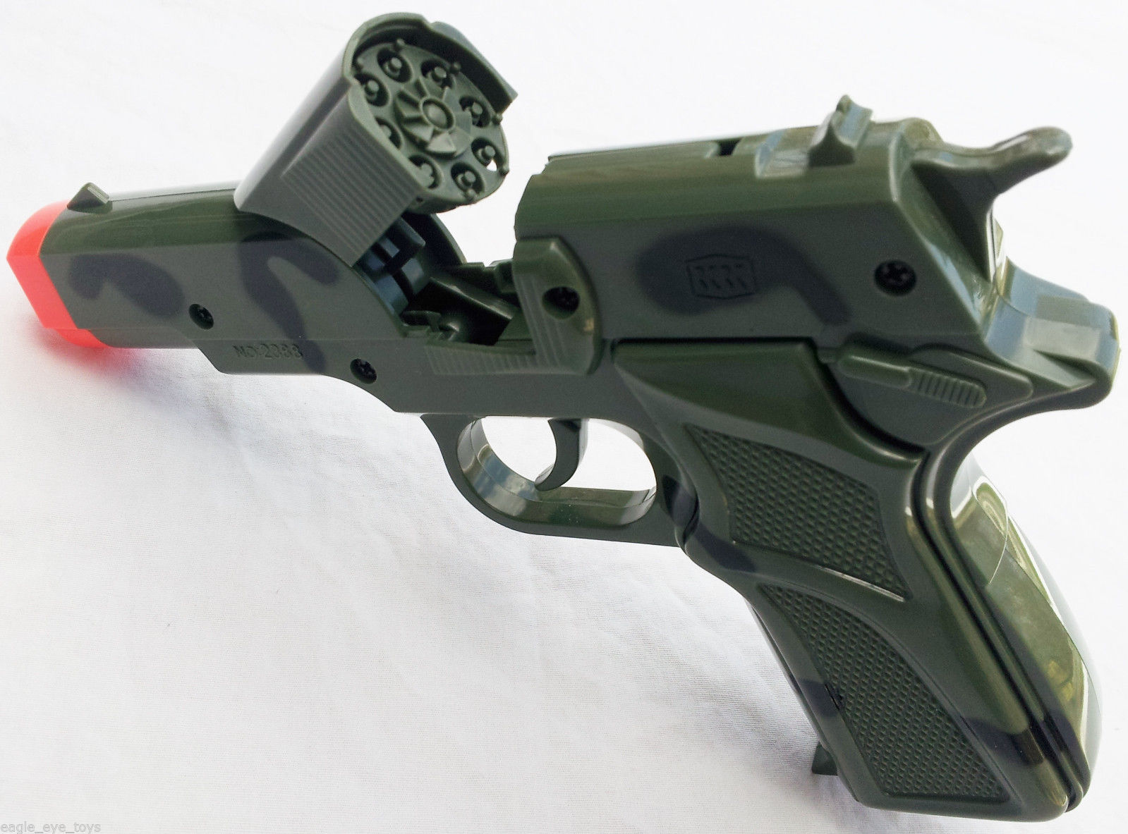 2x Toy Machine Guns Elec Mp5 Toy Rifle W Sound Fx And Camo 9mm Pistol