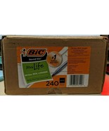 Bic, Round Stic Ballpoint Pen - Black - Translucent Barrel - 240 / Carton - $23.76