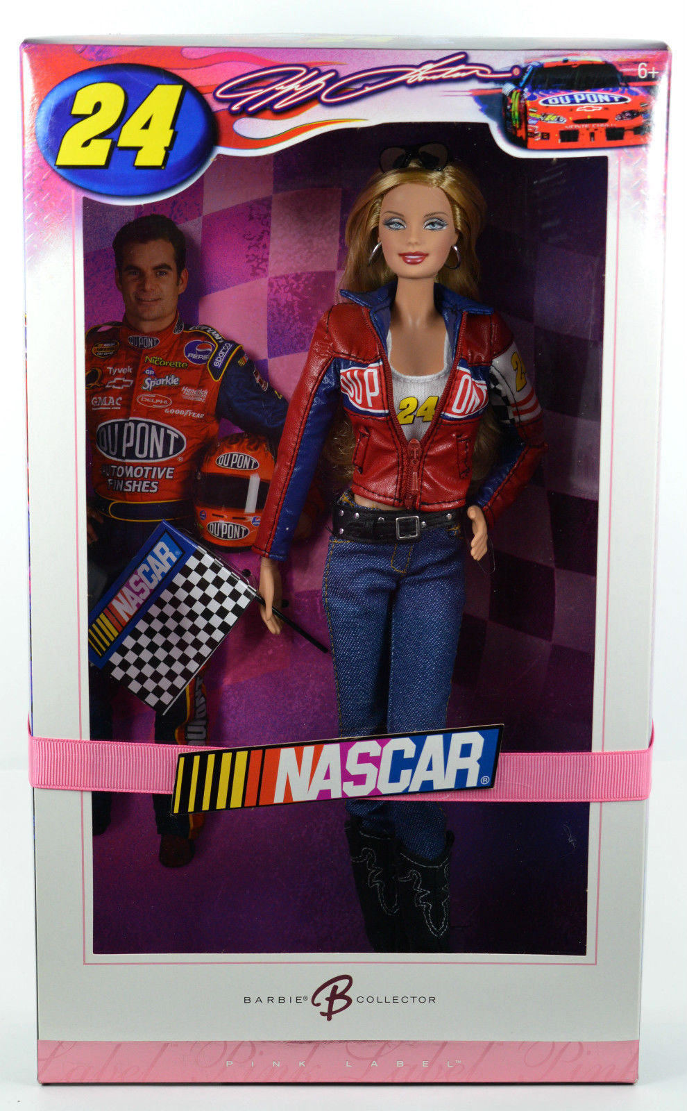 Jeff Gordon NASCAR Barbie Doll NRFB Mattel #K7905 Pop Culture dolls ...