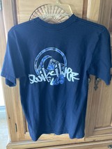 Quiksilver BlueShort Sleeve Shirt Size Boys Large Quiksilver Graphic On Back - $24.99