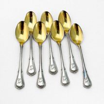 Villa Norfolk Demitasse Spoons Set Gorham Sterling Silver 1903 Mono - $151.33