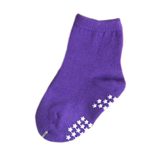 7 Pairs Non-Slip Newborn Baby Toddler Socks Warm Stockings Baby Gift 9-12 cm for