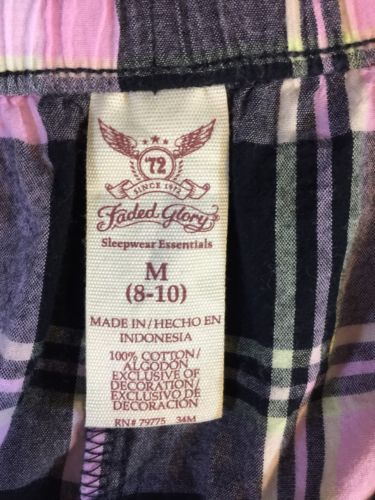 faded glory sleepwear essentials shorts