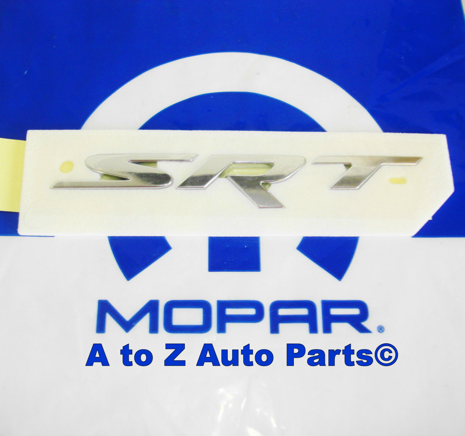 Chrysler Dodge Jeep Mopar SRT Liftgate Emblem PAIR 68200498-AB OEM