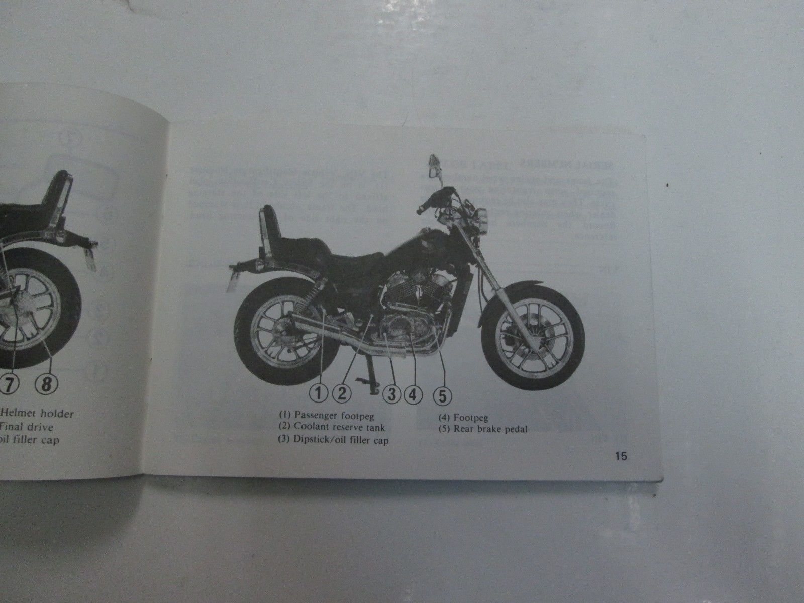 ... 1985 Honda VT500C Shadow 500 Owners Manual FADING WEAR FACTORY OEM BOOK 85 ** ...