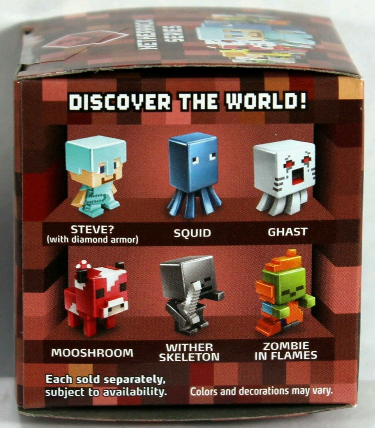 minecraft blind box mini figures